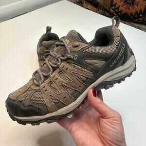 Merrell Accentor 3 Sieve Brown Tan Hiking Shoes
